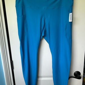 Old Navy Women's Bright Blue Leggings